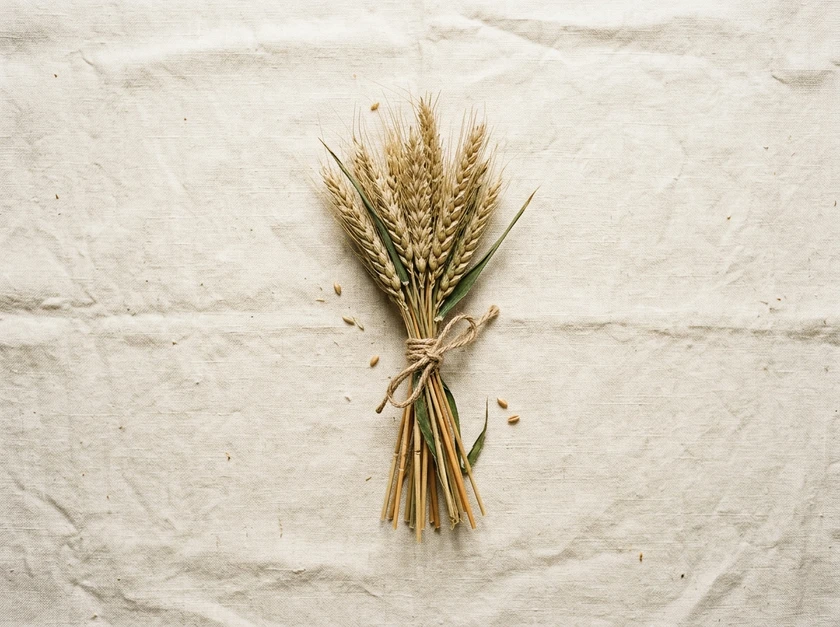 Wheat still in the ear